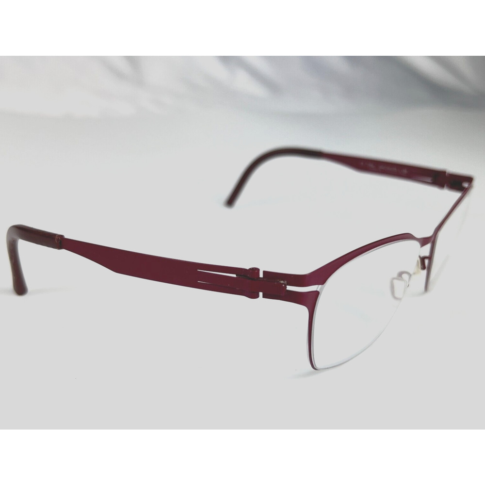 OVVO Handmade Eyeglasses Frames 2754 C 138 Brick / Red 54 [] 16-135 Full Rim